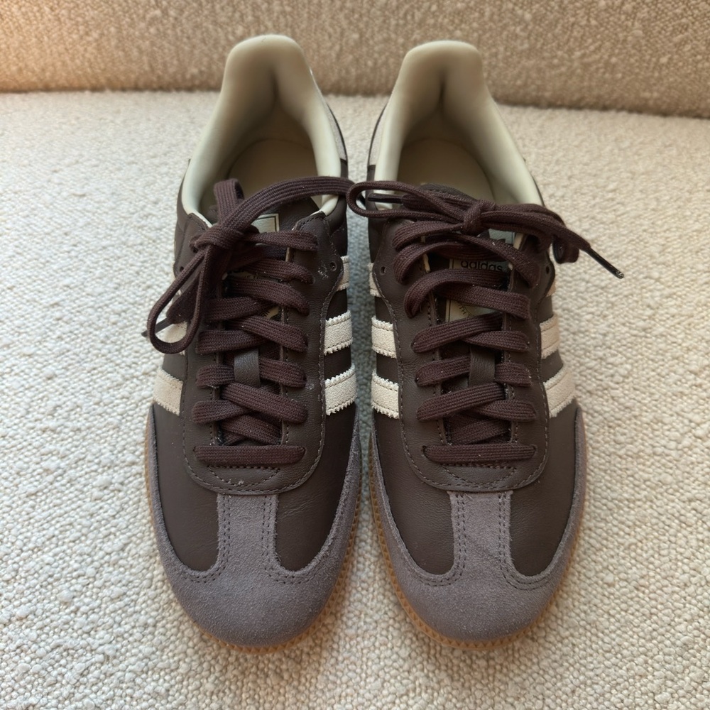 Adidas Men's Brown and Gray Sneakers